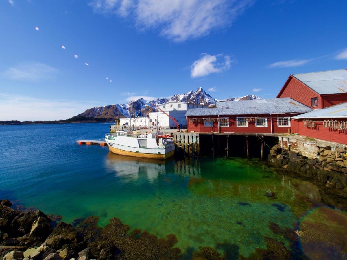 Fishermans Dock Lofoten Ballstad Kültér fotó